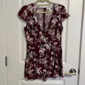 Forever 21 Floral Romper